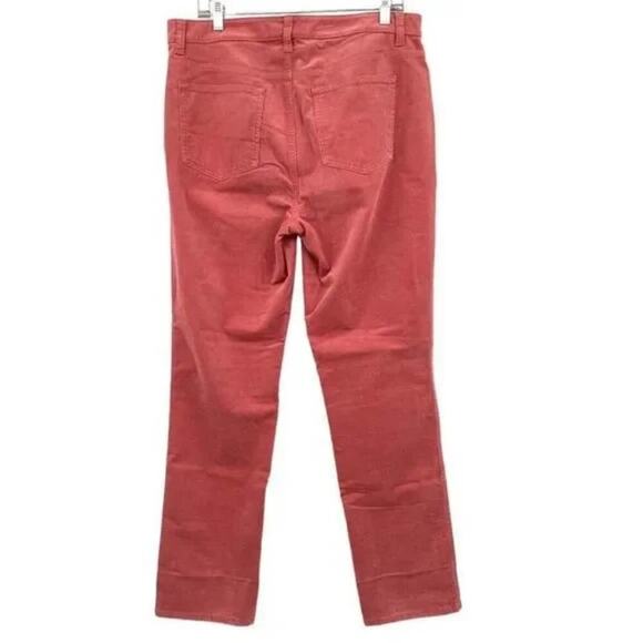Talbots Rose pink Corduroy High Waist Jeggins Pants Size 16 new! - Picture 4 of 8